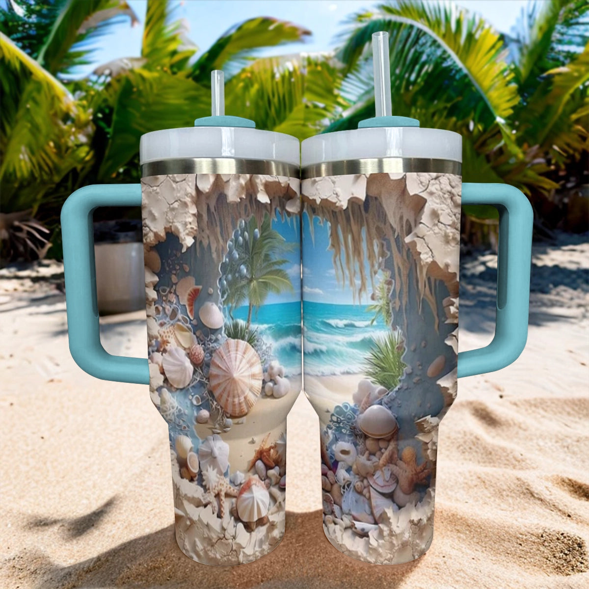 Shineful Tumbler Sea Shell