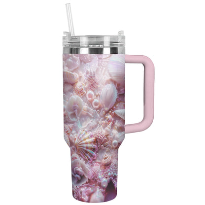 Shineful Tumbler Seashell Enchanted Serenity