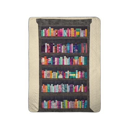 Shineful All Season Quilt 3-Piece Set Selvage Bookshelf