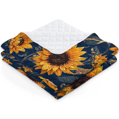 Shineful Quilt 3-Piece Set Serene Sunflower TH7