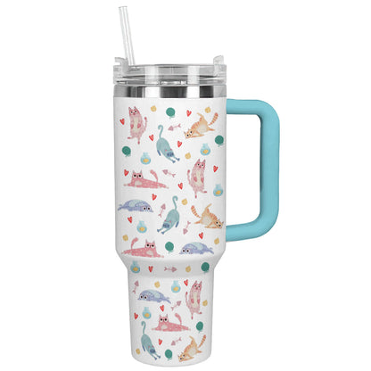 Chats paresseux Shineful Tumbler