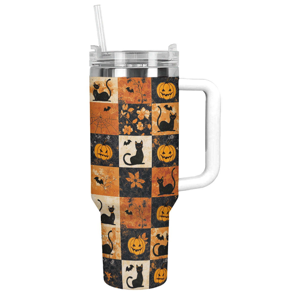 Shineful Tumbler Mystic Black Cat Autumn