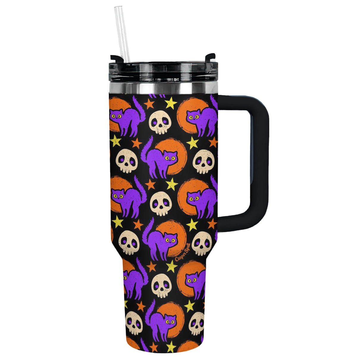 Shineful Tumbler Spooky Night Cats