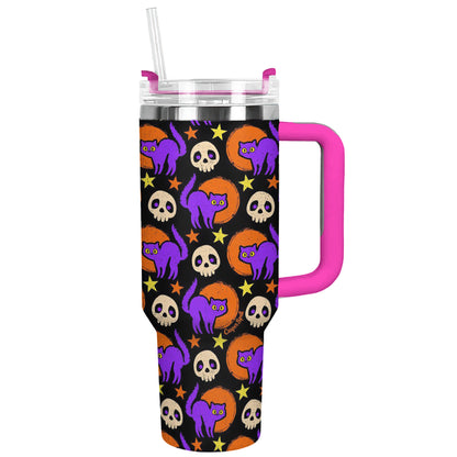 Shineful Tumbler Spooky Night Cats