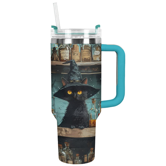 Shineful Tumbler Witch's Brew Cat