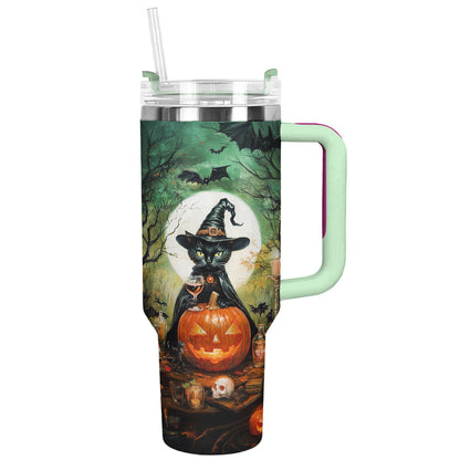 Shineful Tumbler Witchy Black Cat