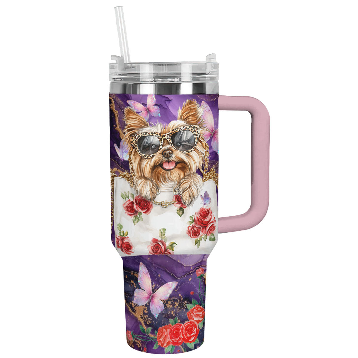 Shineful Tumbler Yorkie Glamour