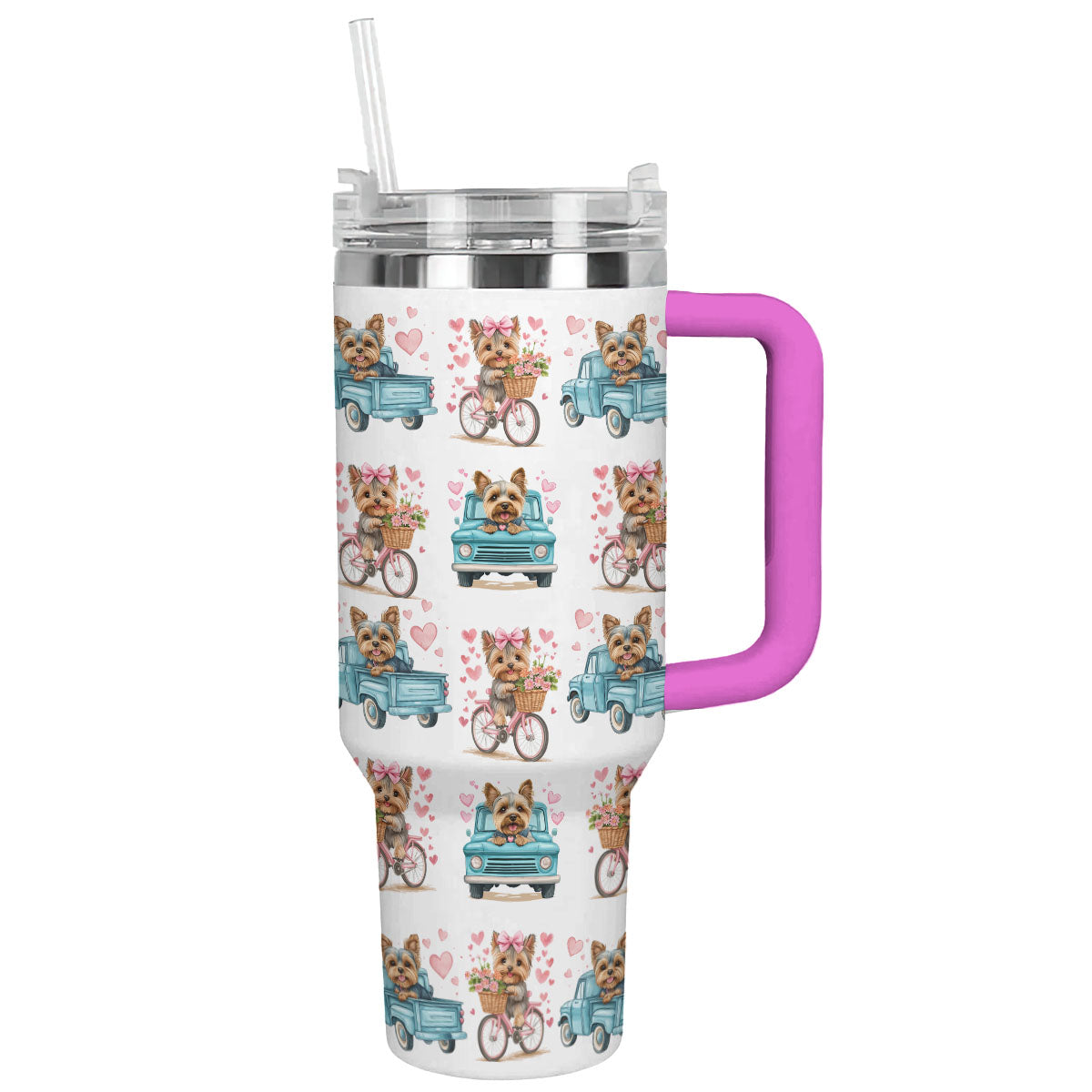 Glänzender Tumbler Yorkie Joyride