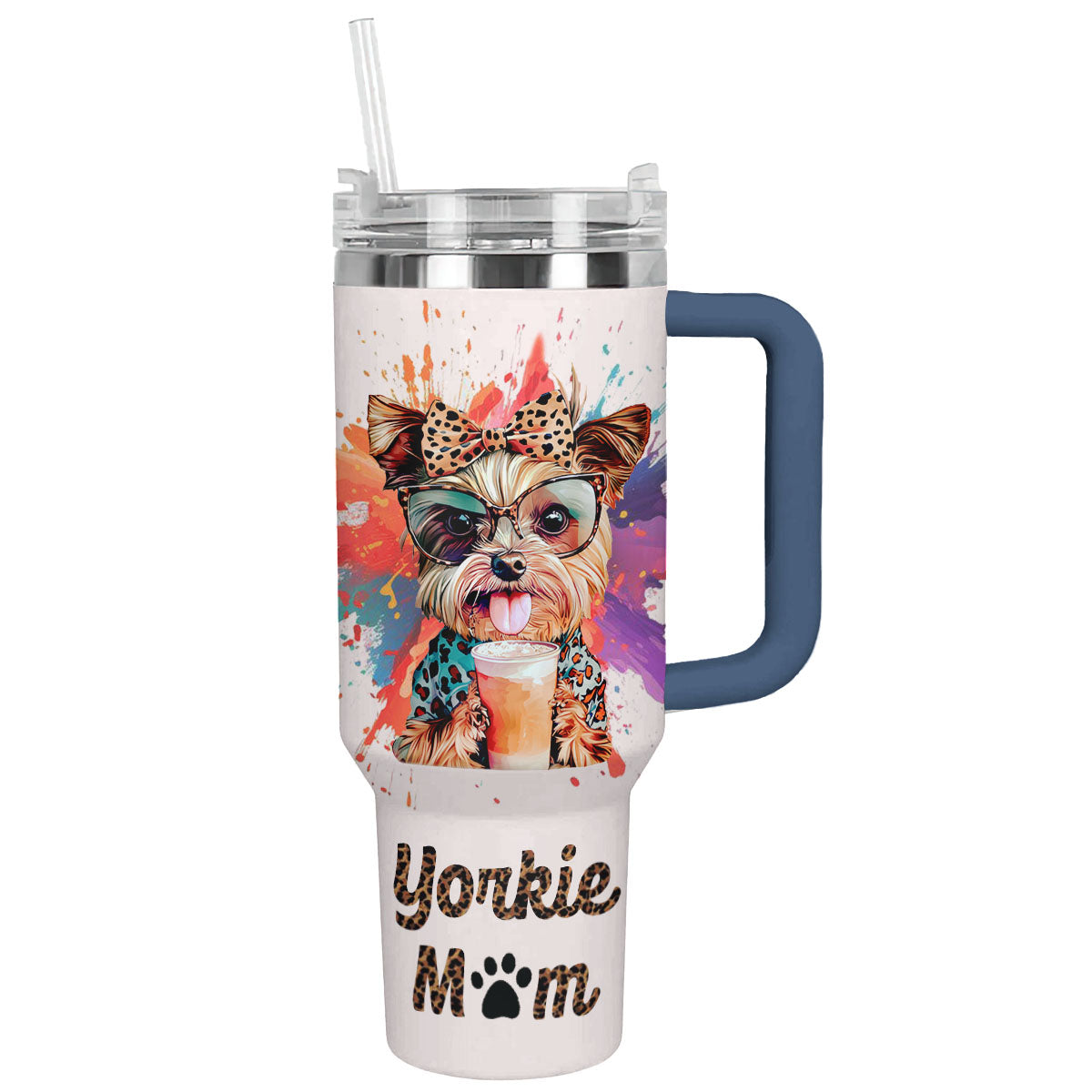 Shineful Tumbler Yorkie Mom