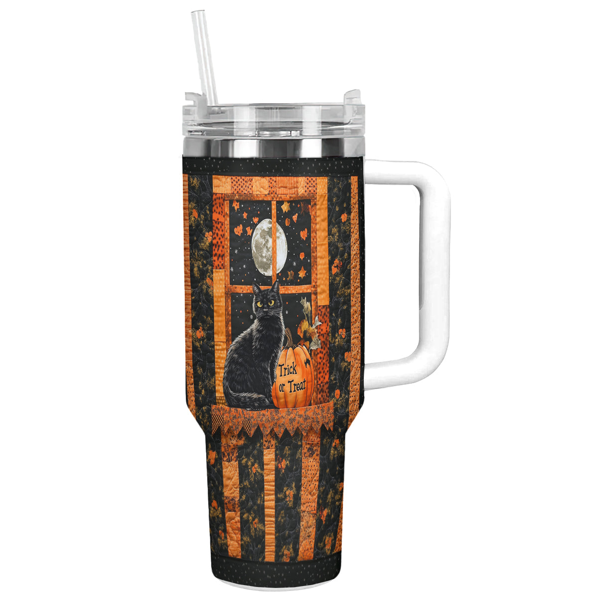 Shineful Tumbler Spooky Cat Halloween