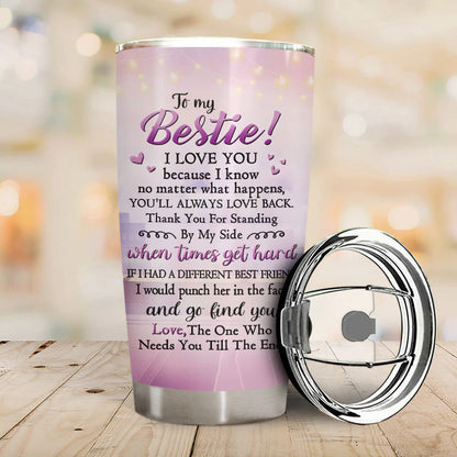 Shineful Tumbler 20 Oz Gift For Sisters And Best Friends - You Are My Person Personalized