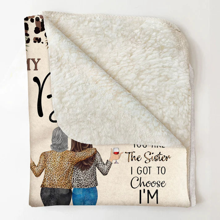 Shineful Thank You For Standing By My Side Friendship Personalized Blanket