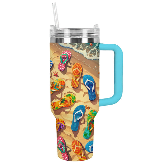 Tongs Shineful Tumbler Beach Bliss