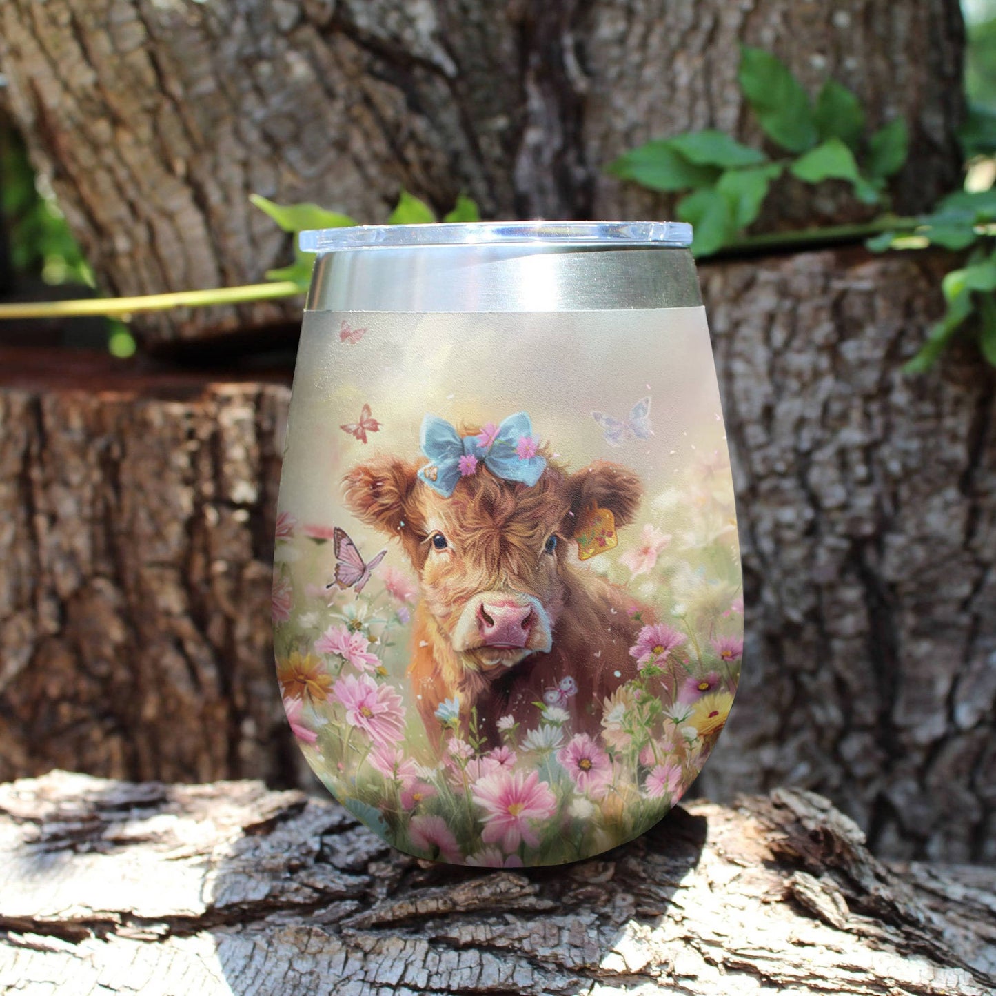 Shineful Wine Tumbler Baby Cow