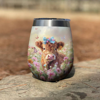 Shineful Wine Tumbler Baby Cow