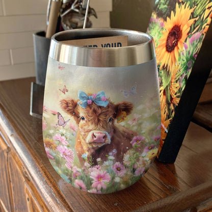 Shineful Wine Tumbler Baby Cow