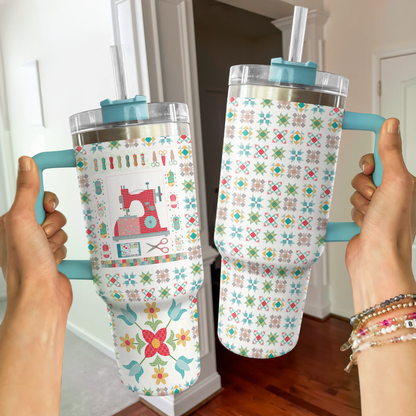 Shineful Tumbler Schöne Quilting Lovers Quiltmuster