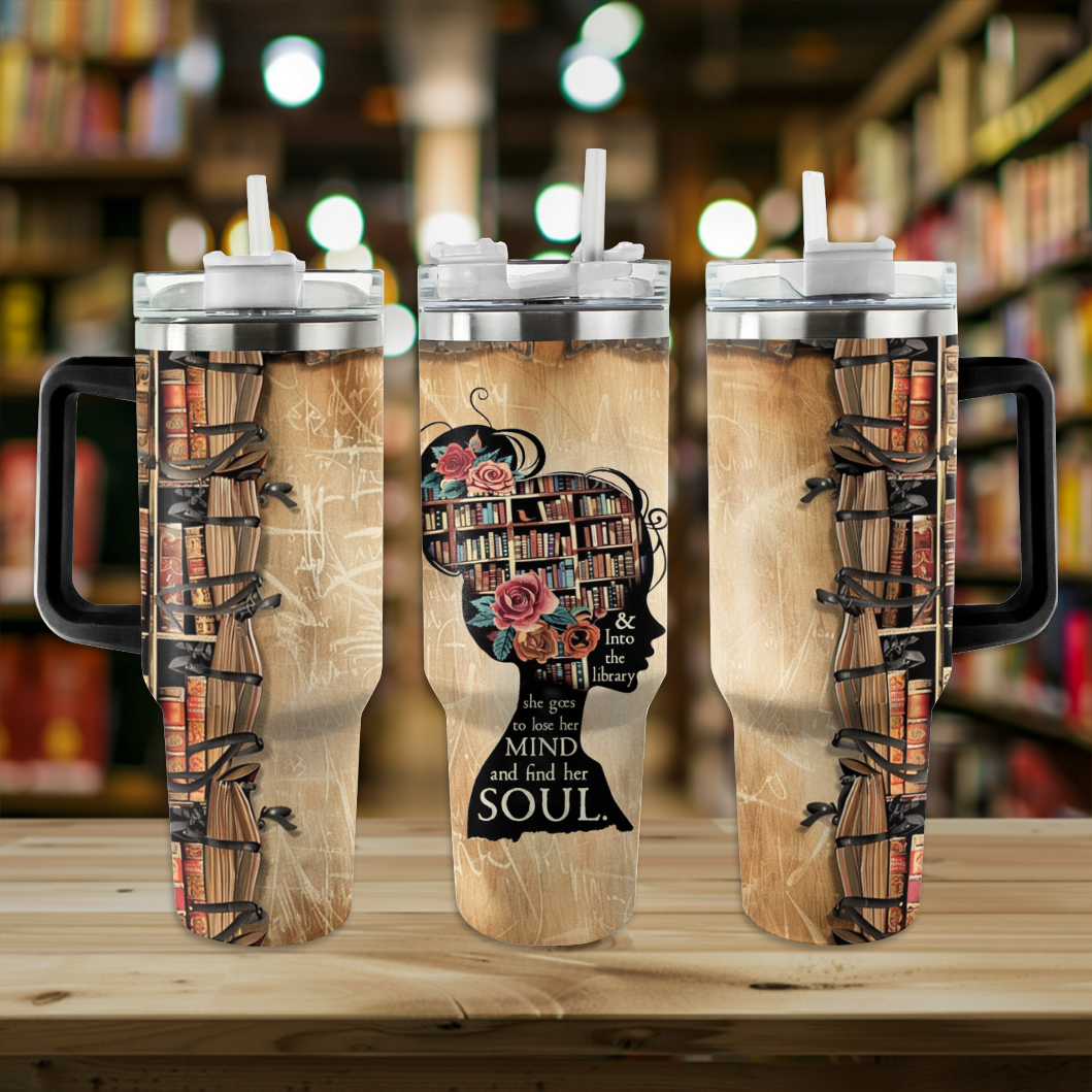 Shineful Tumbler &amp; In die Bibliothek geht sie, um ihren Verstand zu verlieren und ihre Seele zu finden