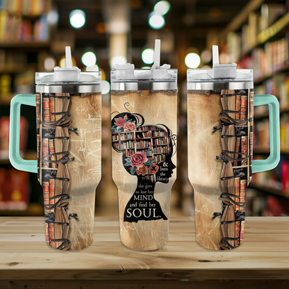 Shineful Tumbler &amp; In die Bibliothek geht sie, um ihren Verstand zu verlieren und ihre Seele zu finden