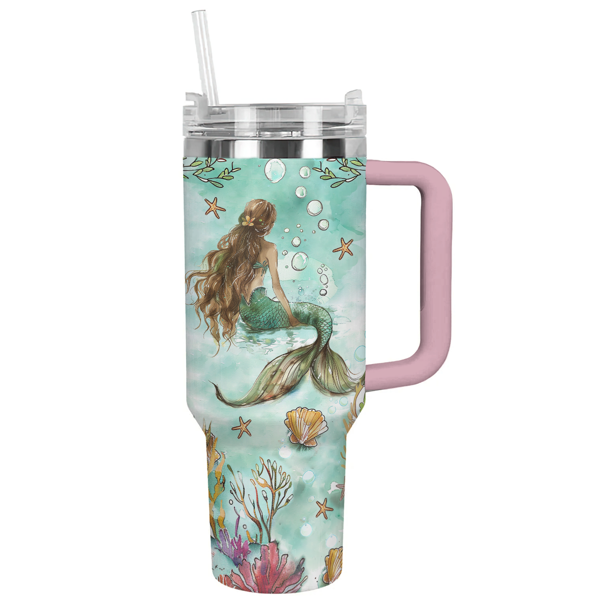 Shineful Tumbler Enchanted Seashell Mermaid