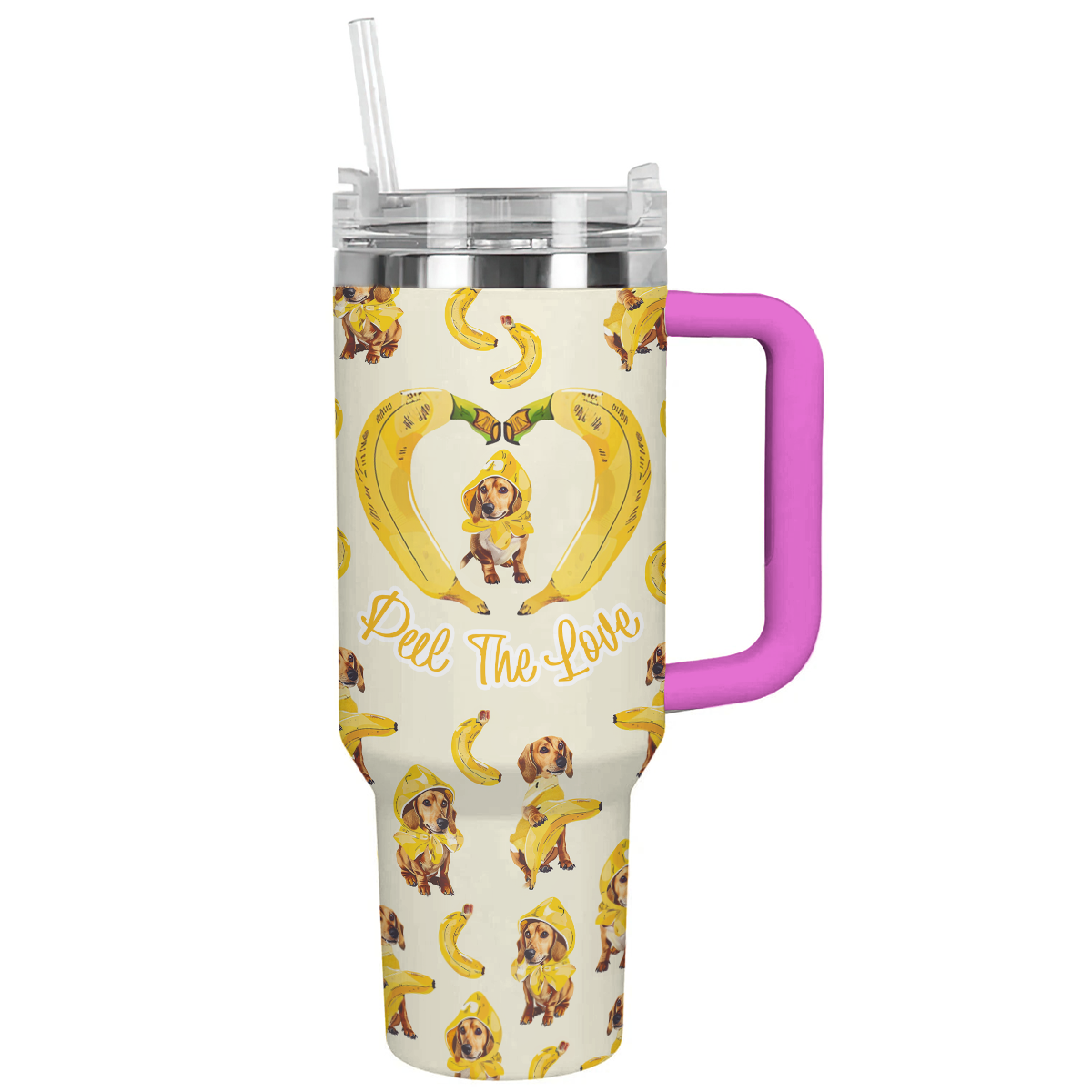 Shineful Tumbler Sweet Banananana Dachshund