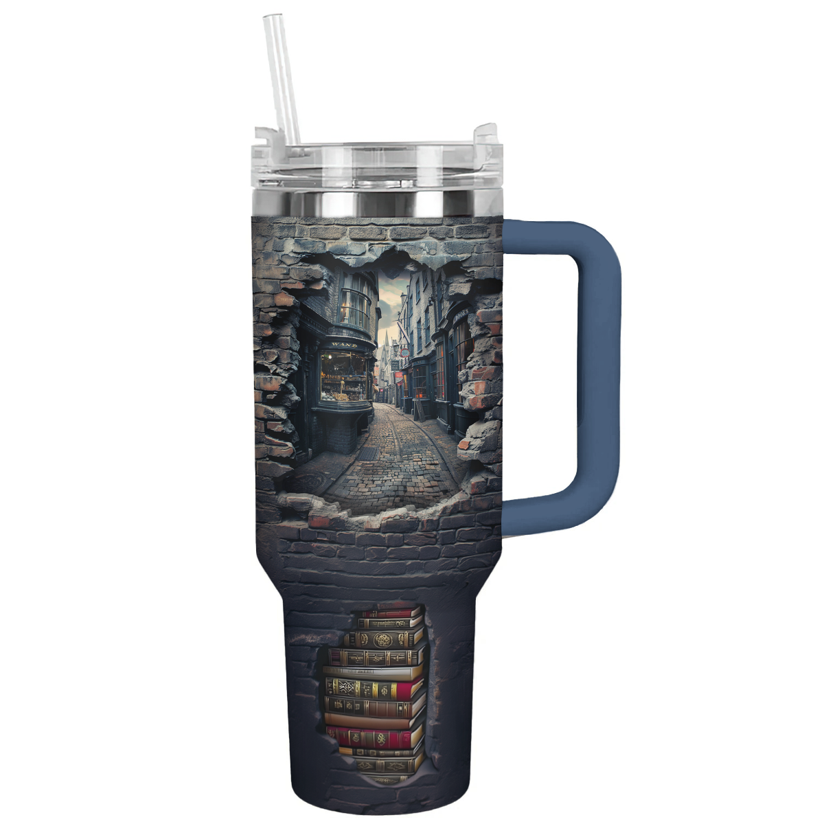 Shineful Tumbler Fantasy Wizards Town