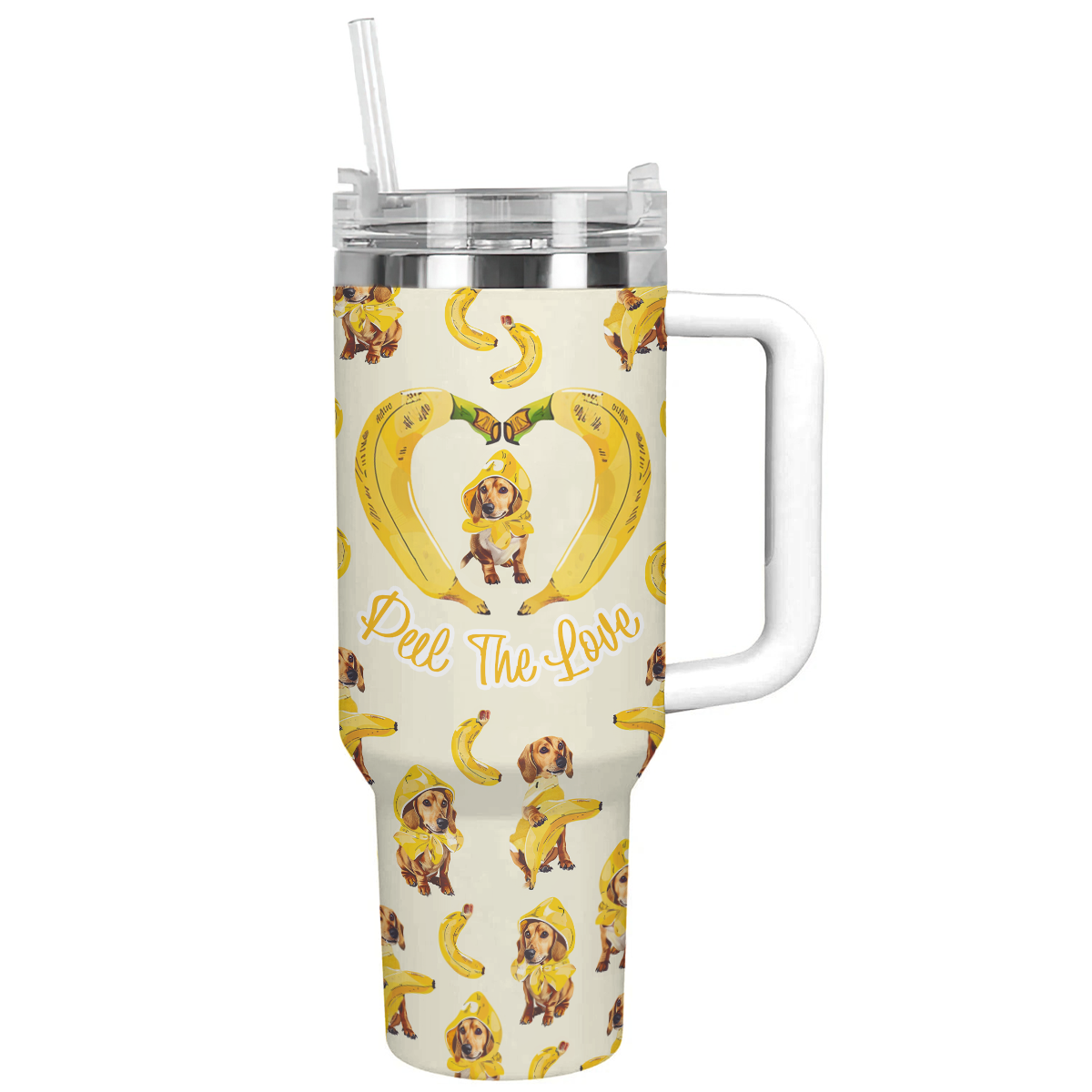 Shineful Tumbler Sweet Banananana Dachshund