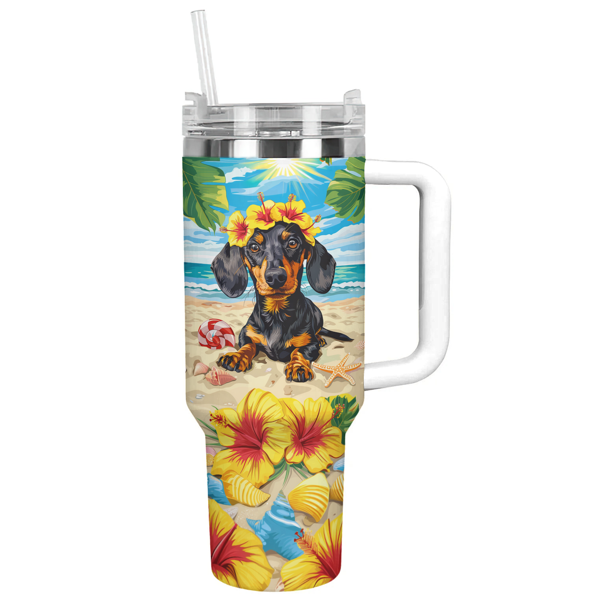 Shineful Tumbler Sun-Kissed Sweet Dachshund