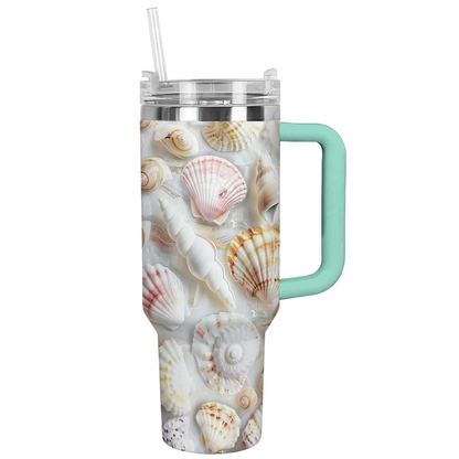 Shineful Glossy Tumbler Gorgeous Seashell Treasures