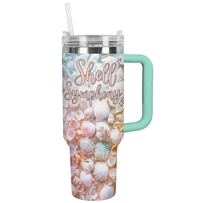 Shineful Tumbler Colorful Shell Symphony