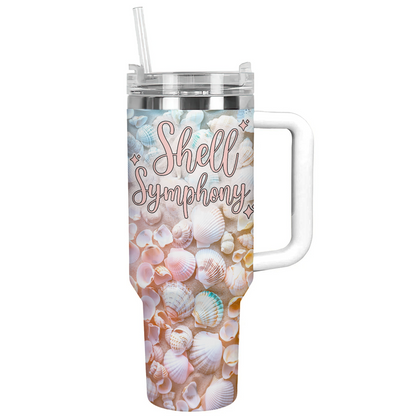 Shineful Tumbler Colorful Shell Symphony