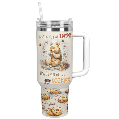 Shineful Tumbler Heart Full Of Love Hands Full Of Cookies