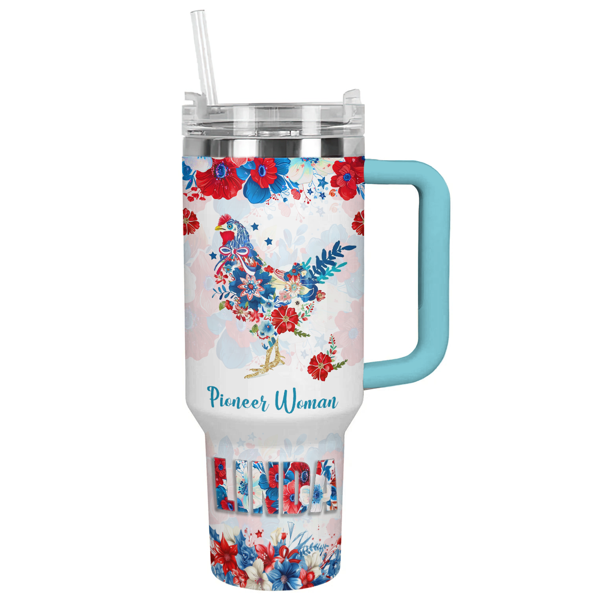 Shineful Personalized Tumbler Pioneer Woman Chicken Lover