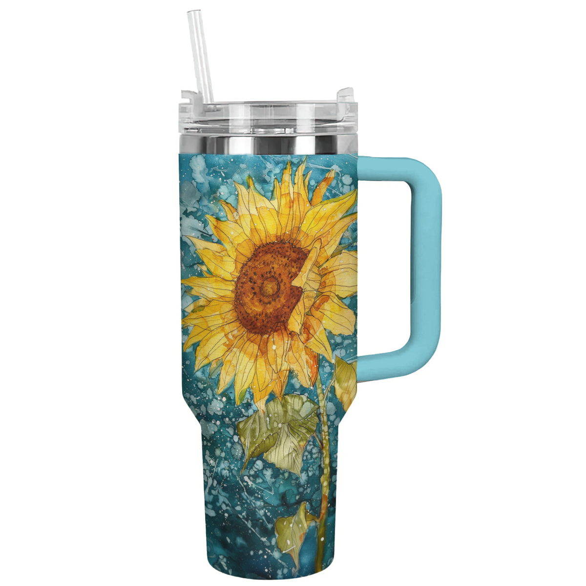 Verre brillant Tournesol doré Artful Sunburst