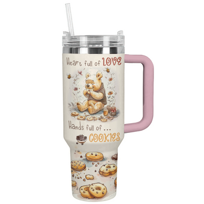 Shineful Tumbler Heart Full Of Love Hands Full Of Cookies