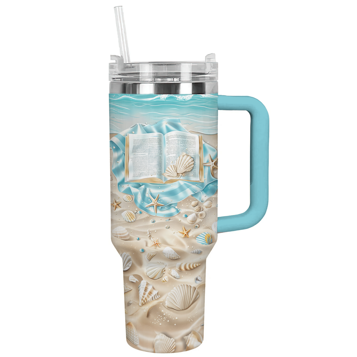 Shineful Tumbler Gorgeous Beach Book