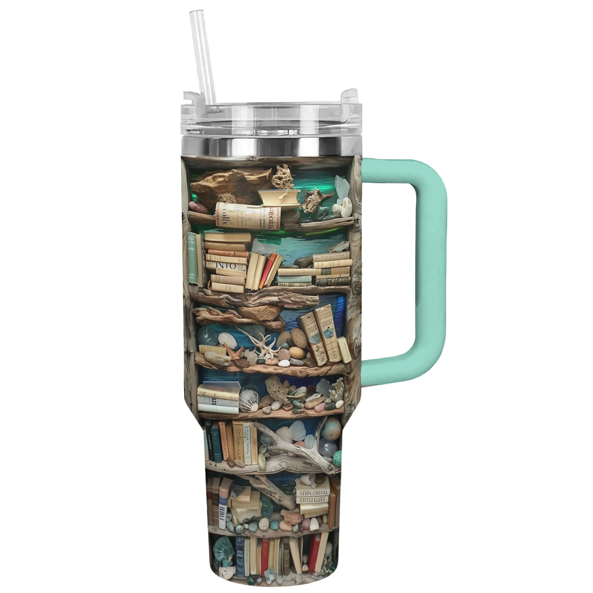 Shineful Tumbler Mermaid Bookshelf Magic