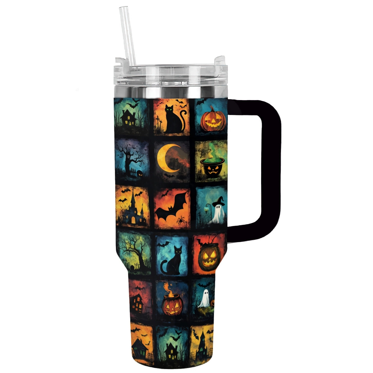 Shineful Tumbler Spooky Squares