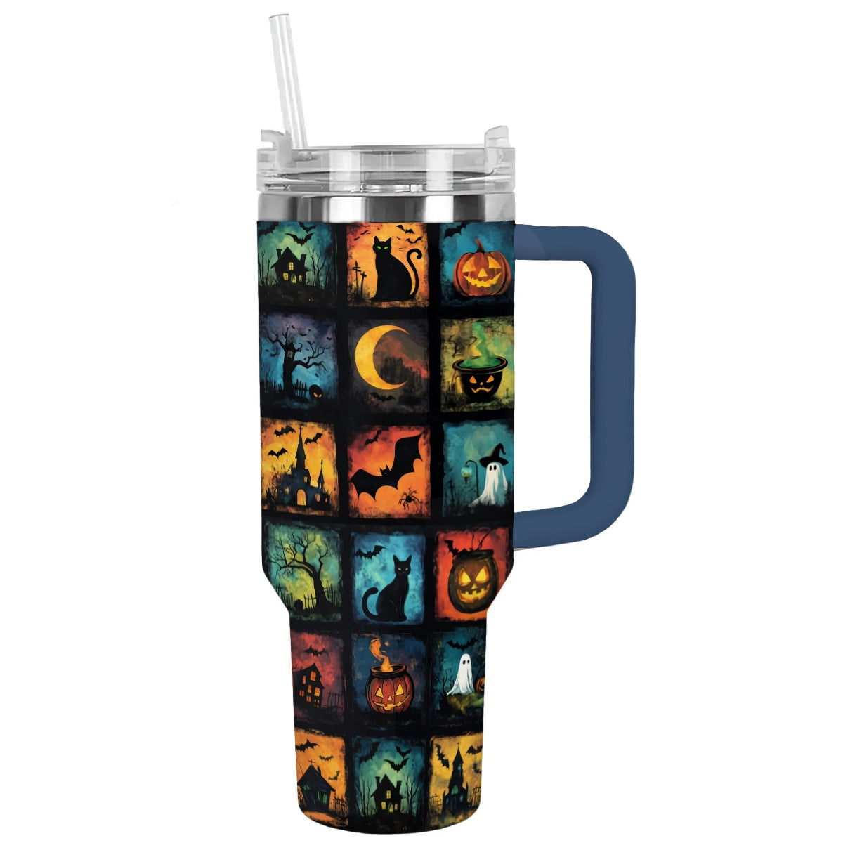 Shineful Tumbler Spooky Squares