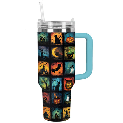 Shineful Tumbler Spooky Squares