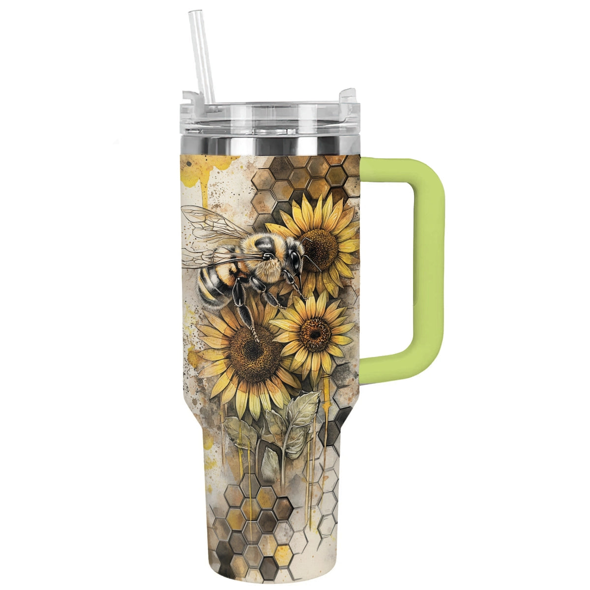 Shineful Tumbler Sunflower Bee Bliss