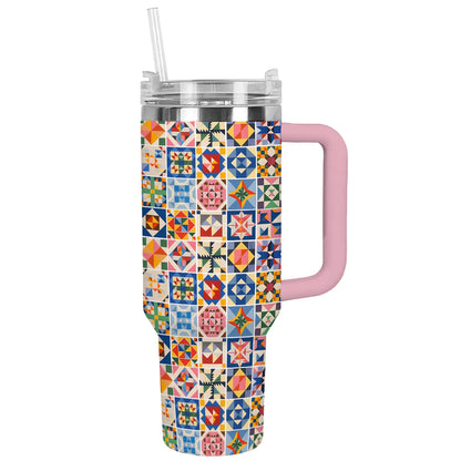 Shineful Tumbler Delight Bunte Quiltblöcke