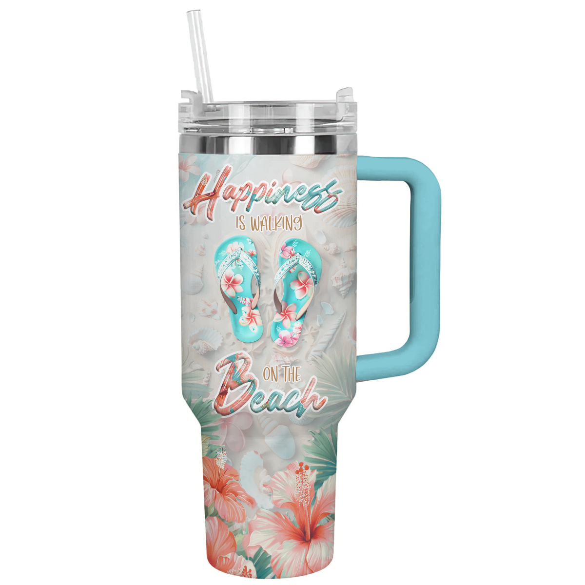 Shineful Tumbler Aloha Flip Flop Hawaii Vibes