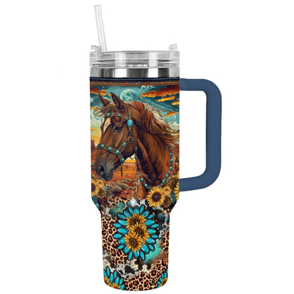 Shineful Tumbler Sunflower Sunset Ride