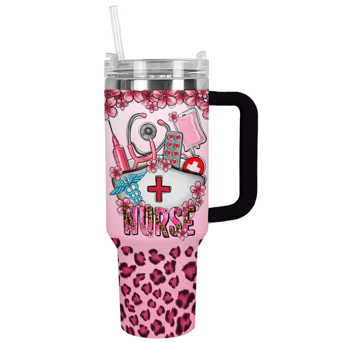 Shineful Tumbler Nurse's Pink Passion