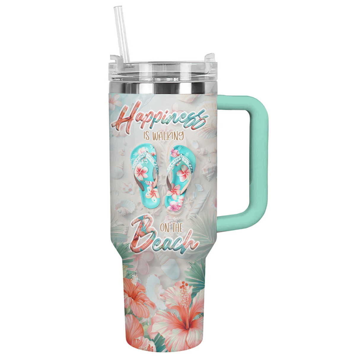 Shineful Tumbler Aloha Flip Flop Hawaii Vibes