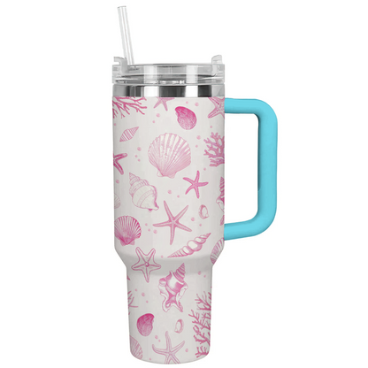 Shineful Tumbler Pink Seashell Bliss