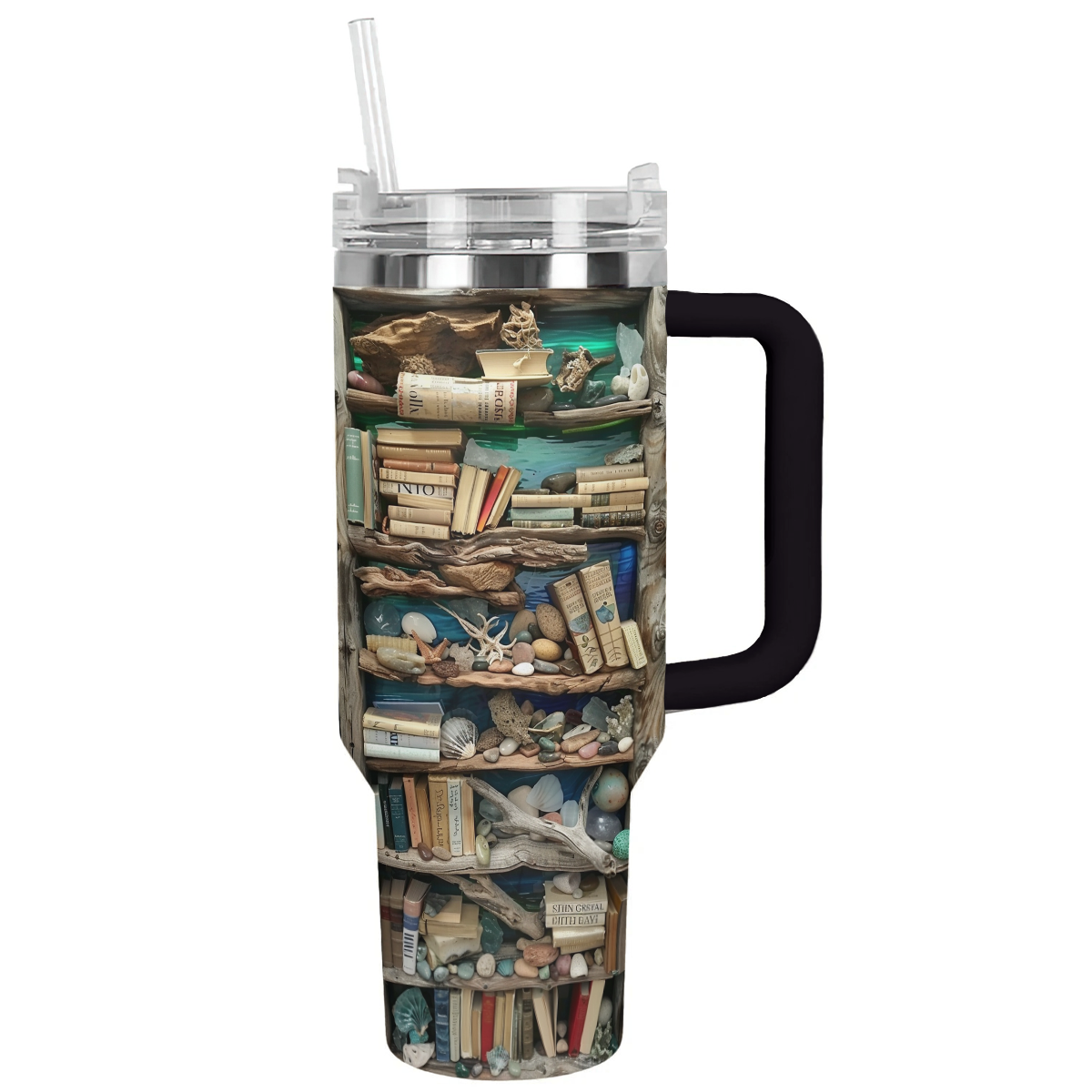 Shineful Tumbler Mermaid Bookshelf Magic