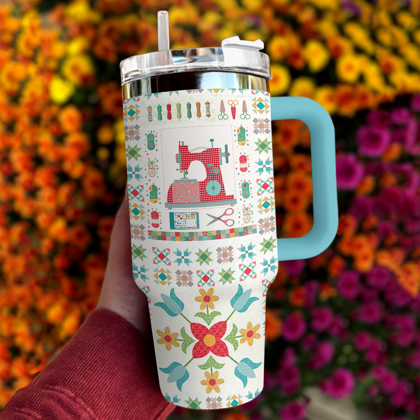 Shineful Tumbler Schöne Quilting Lovers Quiltmuster