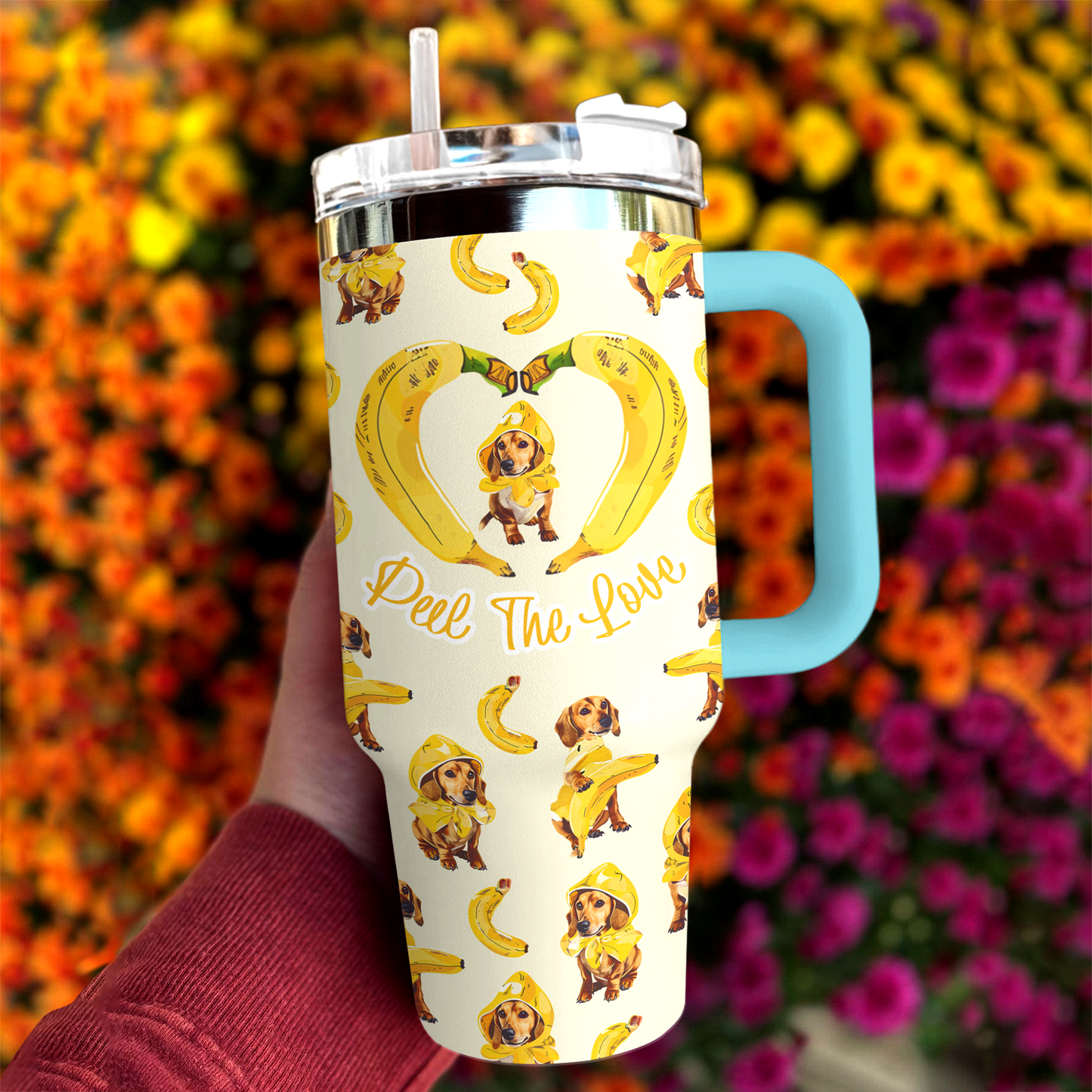 Shineful Tumbler Sweet Banananana Dachshund